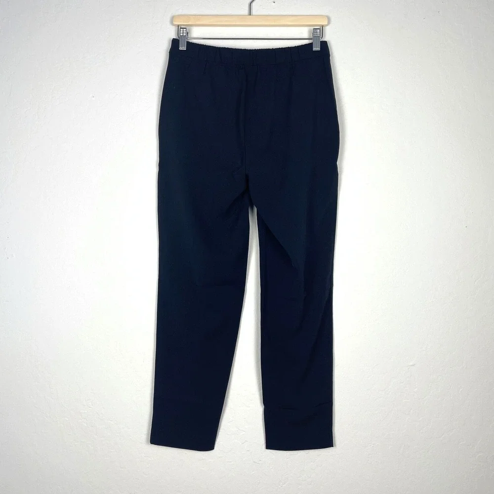 NWT Ministry Of Supply Swift Drape Pants Black‎ Size 4 Pleated Lightweight